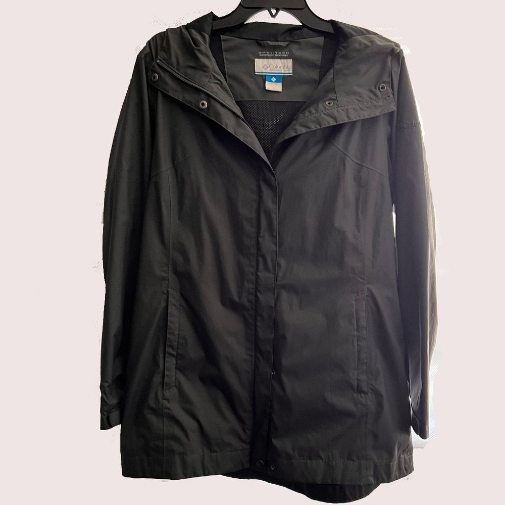 Columbia gray Omni-Tech Waterproof Raincoat - L gray